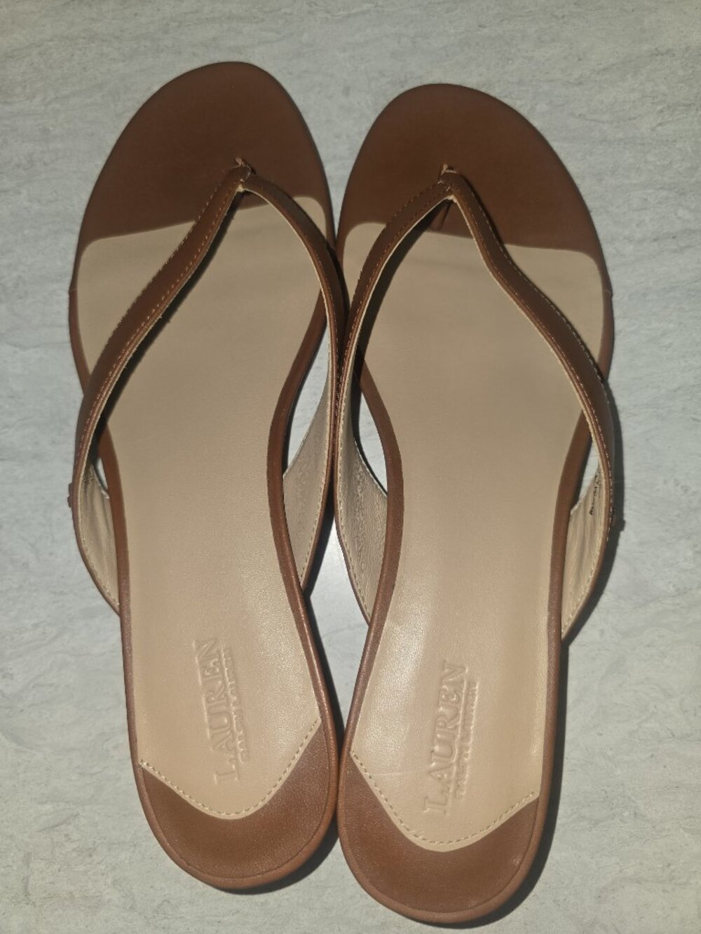 Ralph Lauren  35mm thong sandals